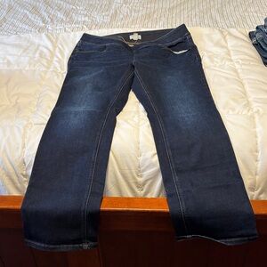 Maurices Deep Indigo Flare Jeans